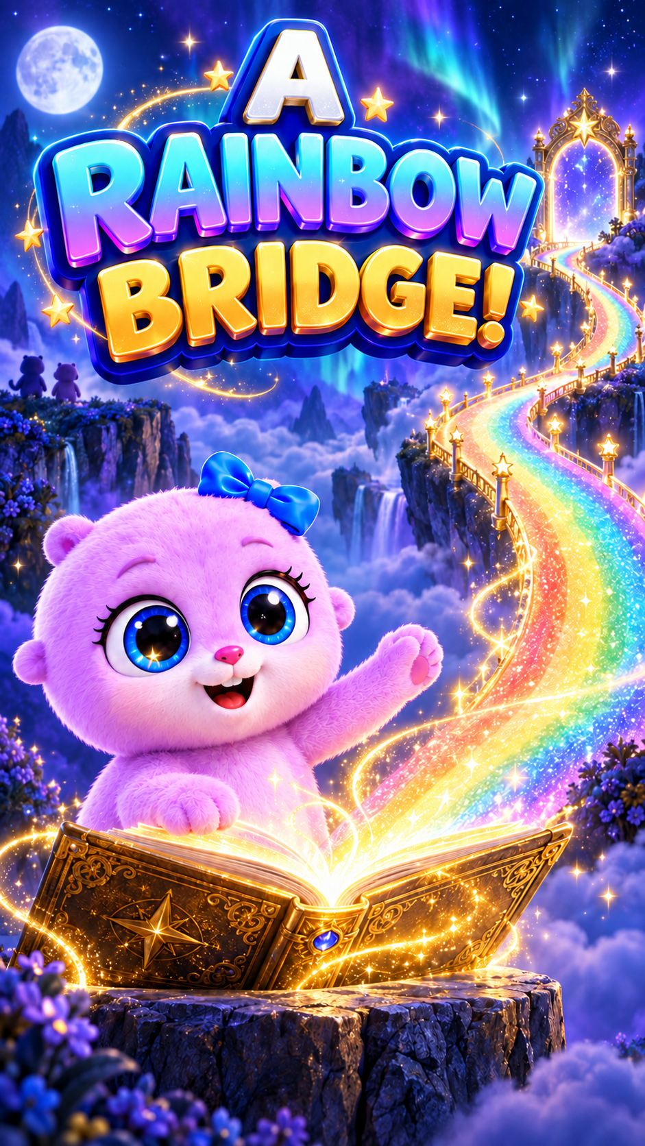 Little Amore Explores the Rainbow Bridge 💜🌈 — The Little Love Family Short